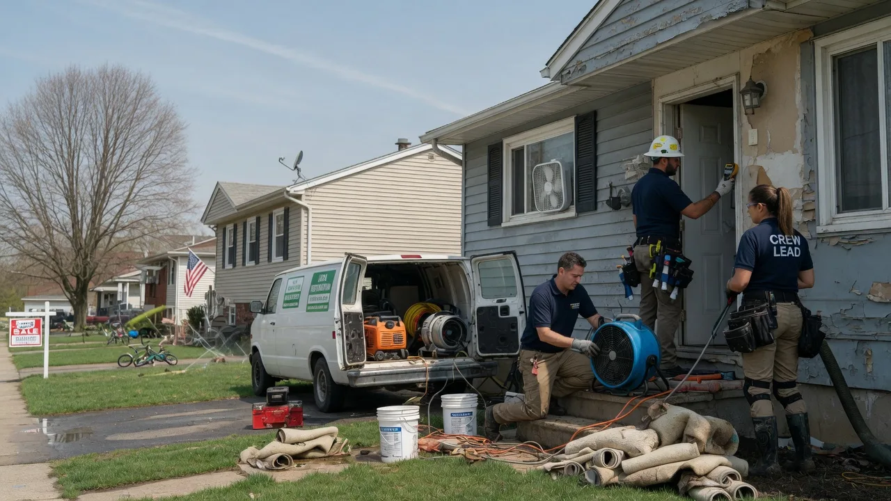Flood Cleanup in Honey Brook, PA near me
